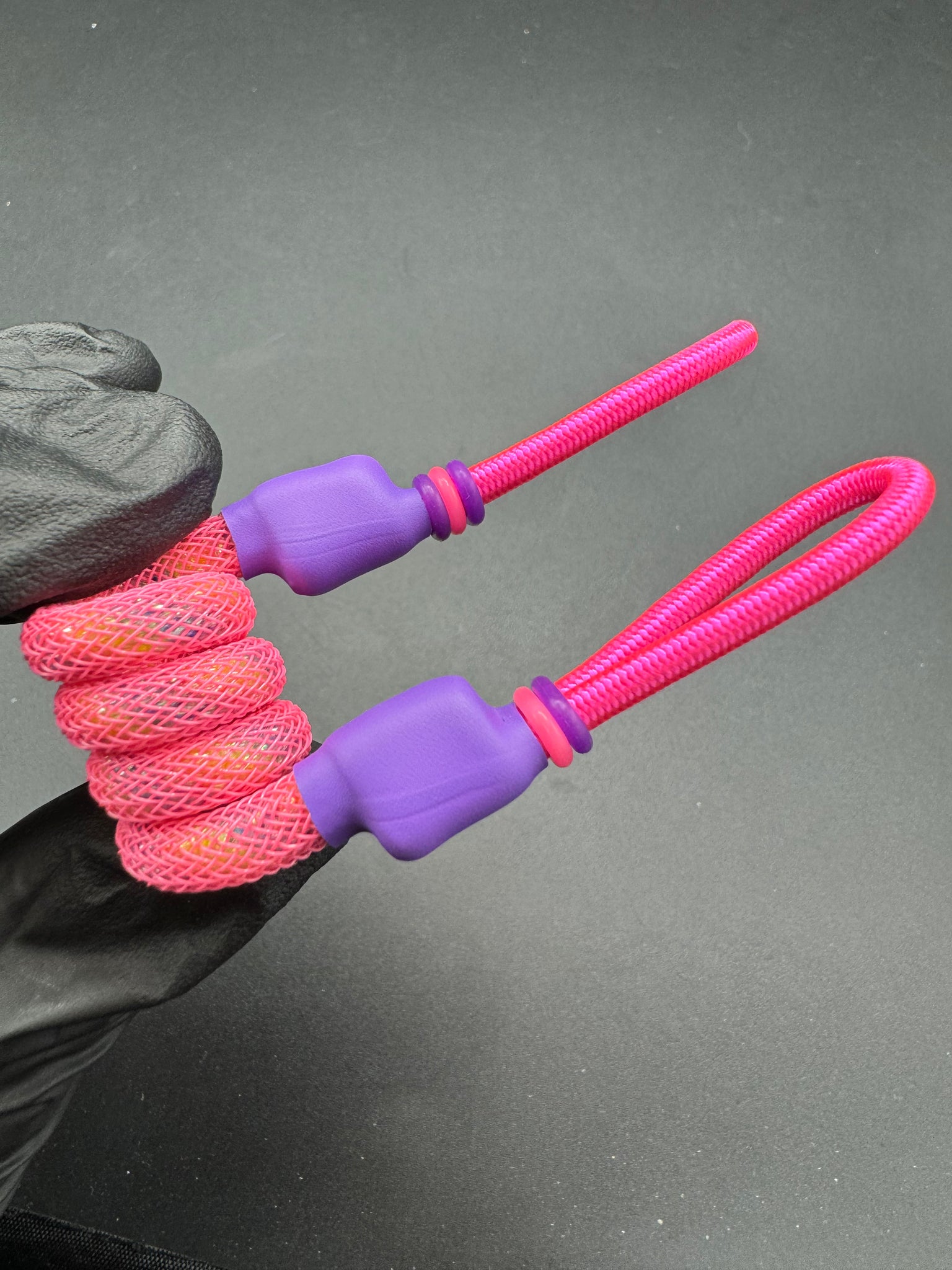 Tuff Tethers - Premium Original Tether (Coiled, Mesh Added)
