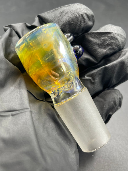 Chapo Glass - 18mm Blue Color Accented Fume Slide
