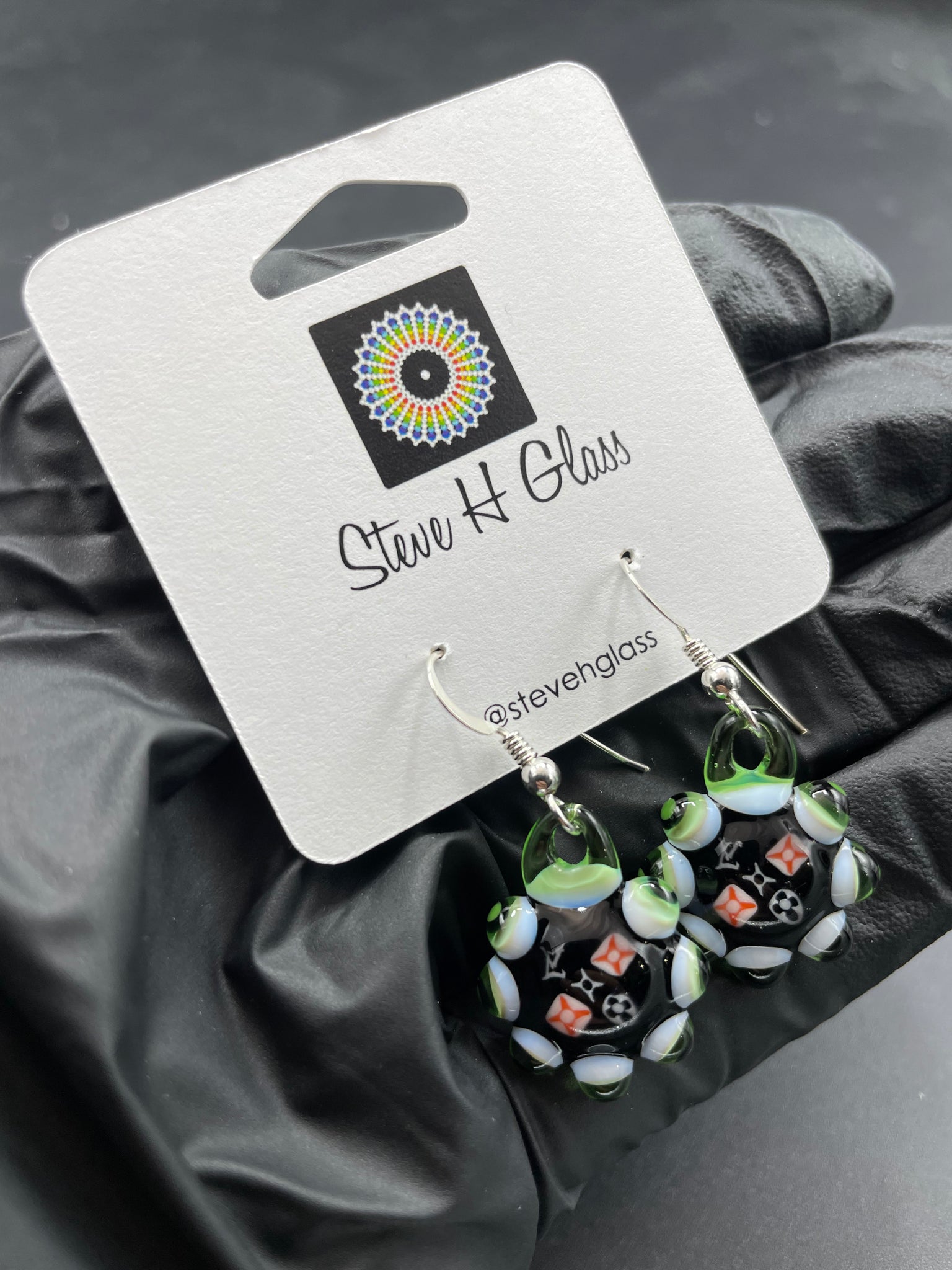 Steve H - Dotstack Dangly Earrings