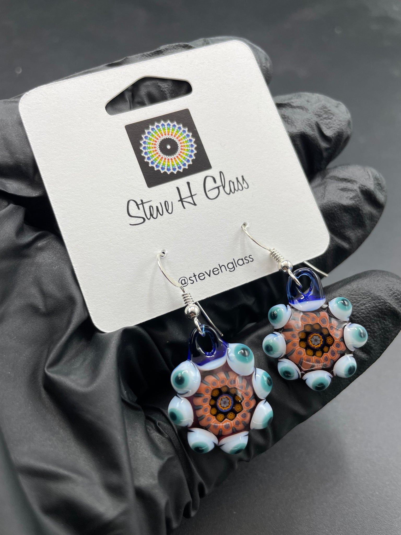 Steve H - Dotstack Dangly Earrings