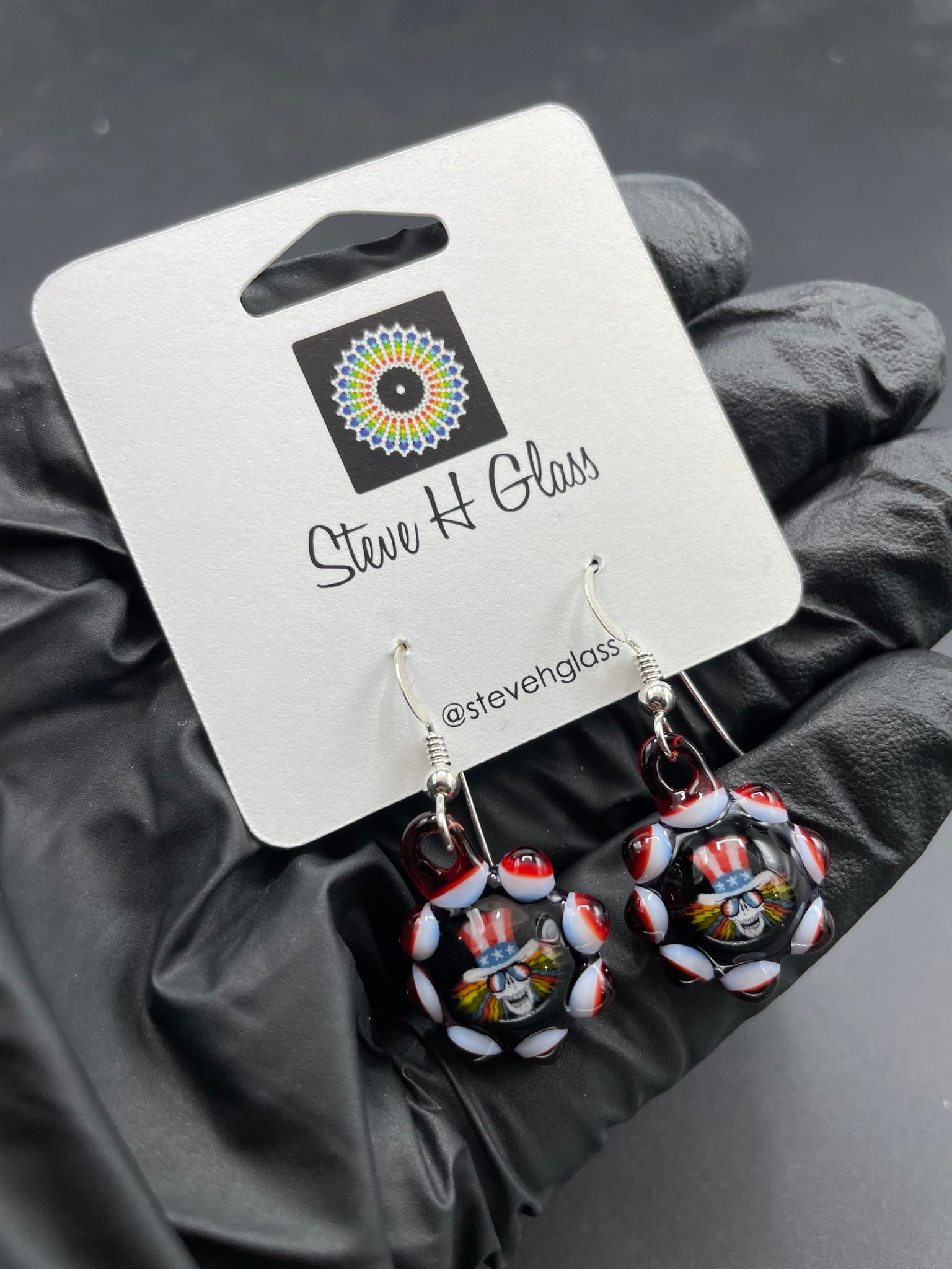 Steve H - Dotstack Dangly Earrings