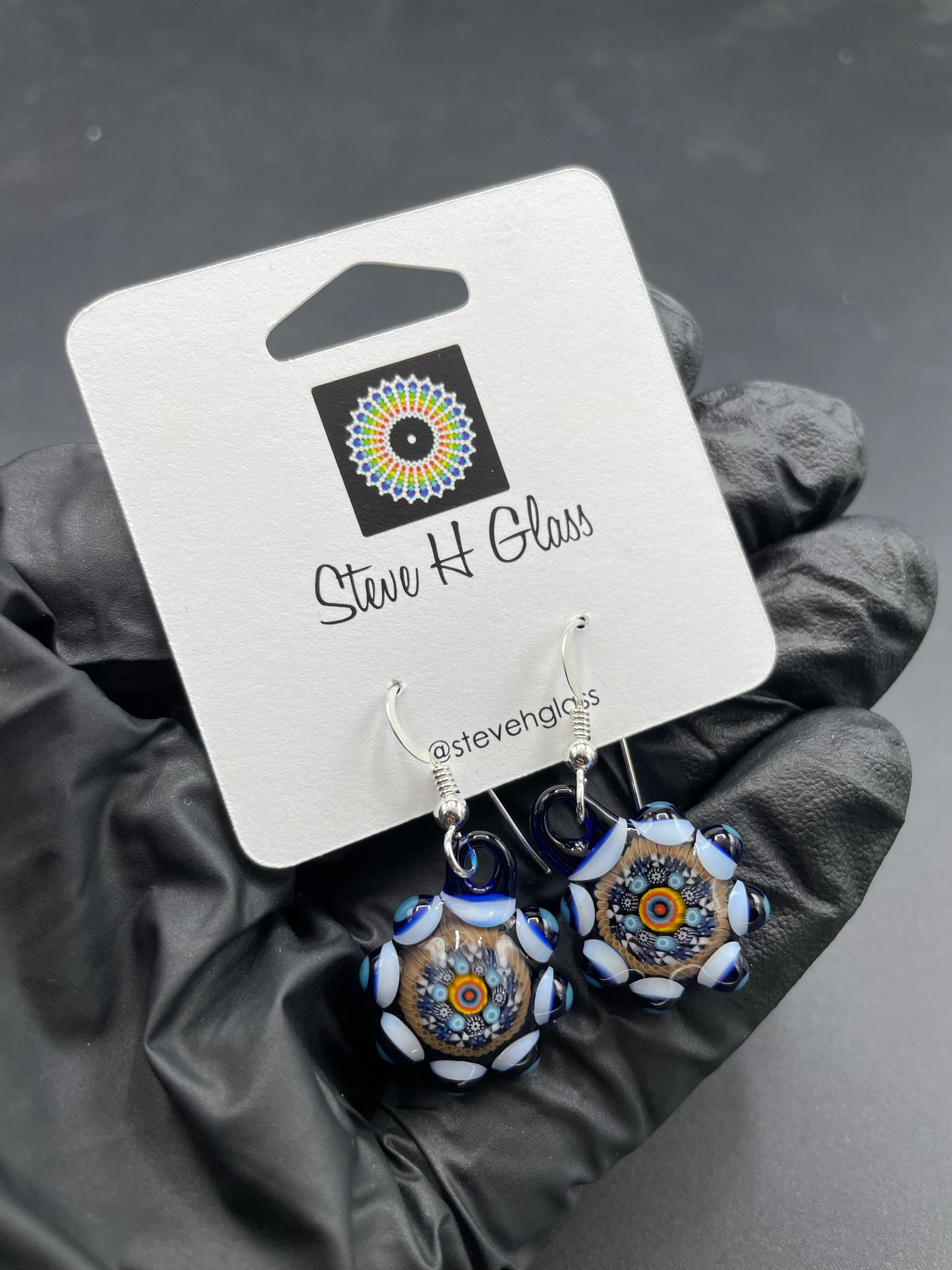 Steve H - Dotstack Dangly Earrings