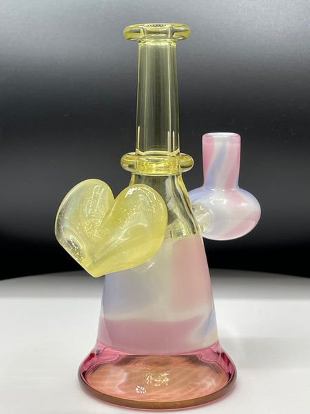 Bambi Glass - Heart Minitube #1