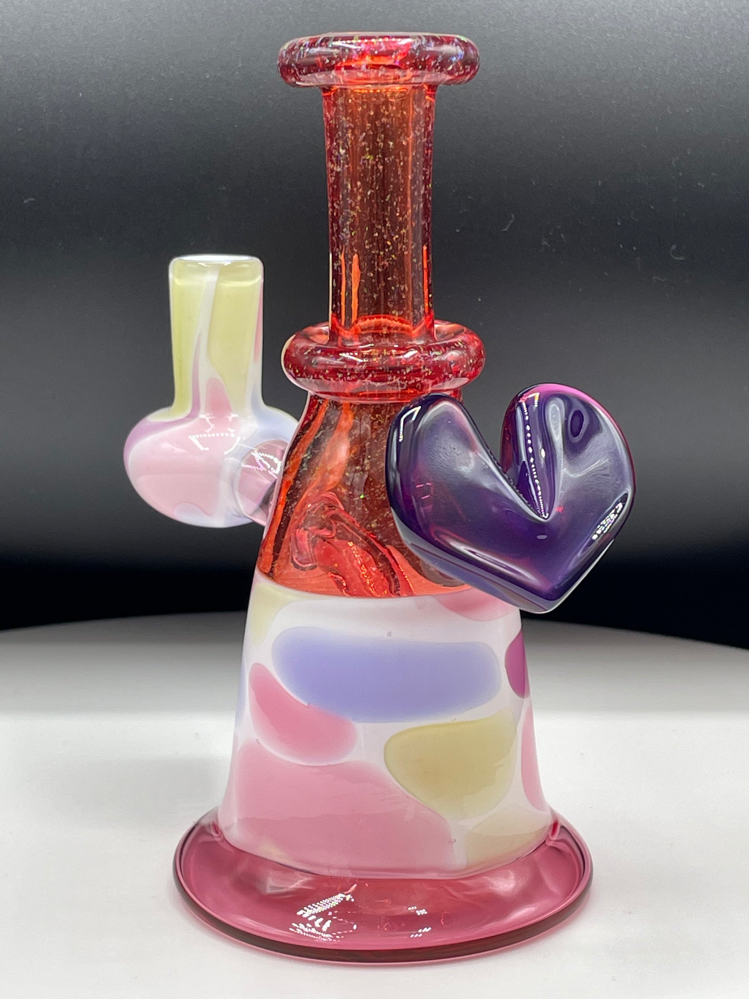 Bambi Glass - Heart Minitube #1
