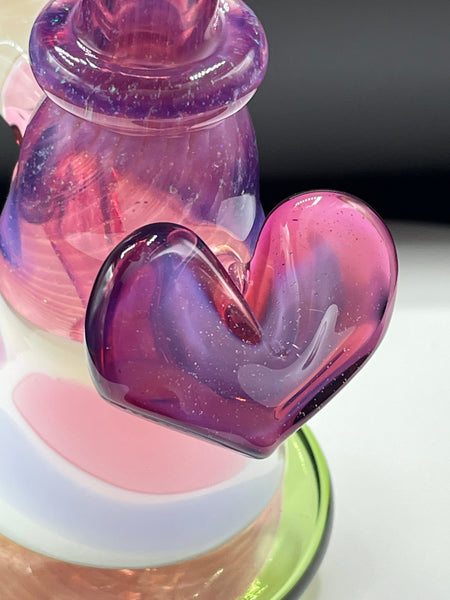 Bambi Glass - Heart Minitube #3
