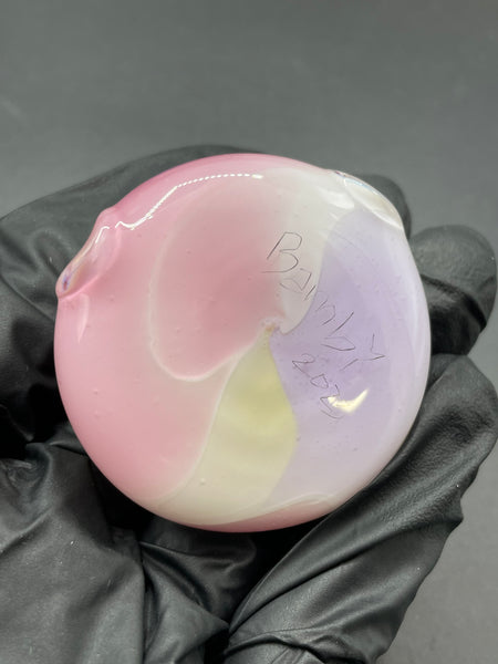 Bambi Glass - Toasted Heart Pendant Set