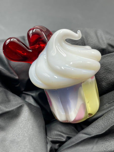 Bambi Glass - Cupcake Pendant #1