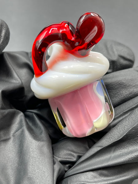 Bambi Glass - Cupcake Pendant #1