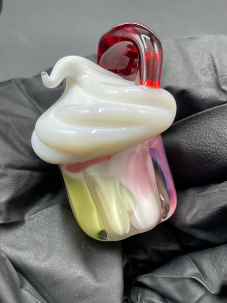 Bambi Glass - Cupcake Pendant #1