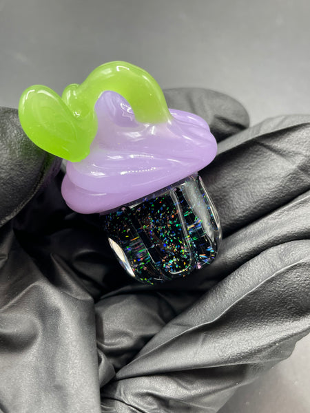 Bambi Glass - Cupcake Pendant #2