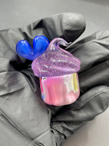 Bambi Glass - Cupcake Pendant #6