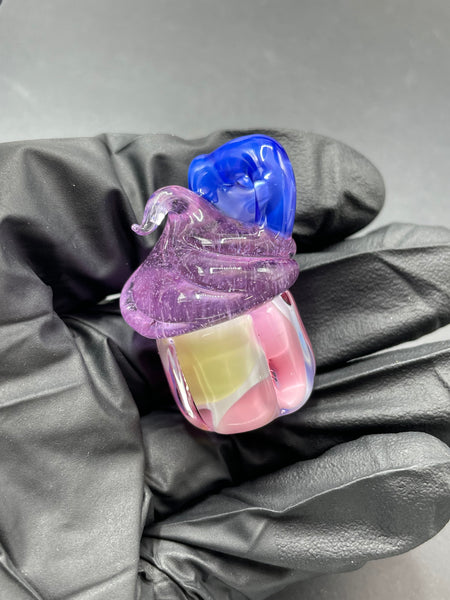 Bambi Glass - Cupcake Pendant #6