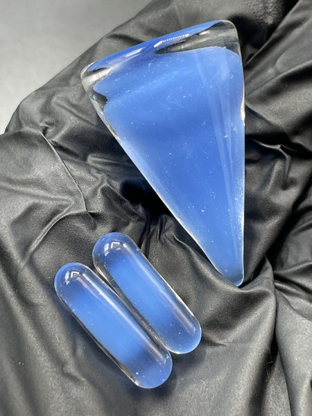 Parison Glass - 3pc Cone Slurper Set
