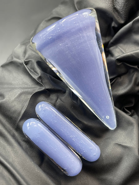 Parison Glass - 3pc Cone Slurper Set