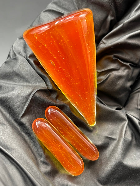 Parison Glass - 3pc Cone Slurper Set