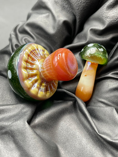 Island Glass - 2pc Mushroom Set #7