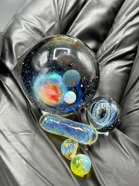 Hittite Glass - 5pc Comet Slurper Set #3