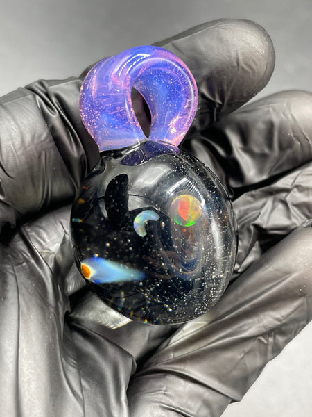 Hittite Glass - Space Pendant