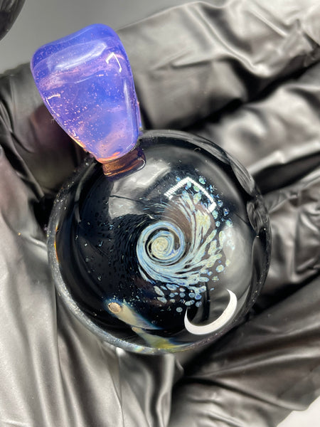 Hittite Glass - Space Pendant