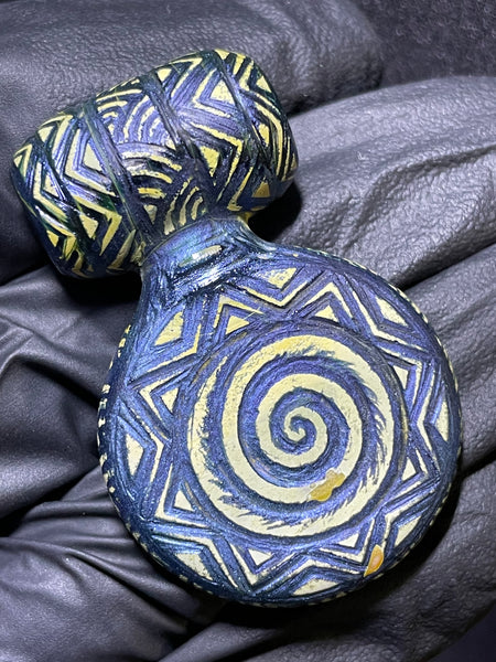 YG Glass - Etched Pendy