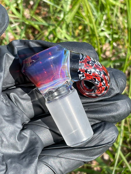 Crunklestein & BlackT Glass - 4-Hole Slide #5
