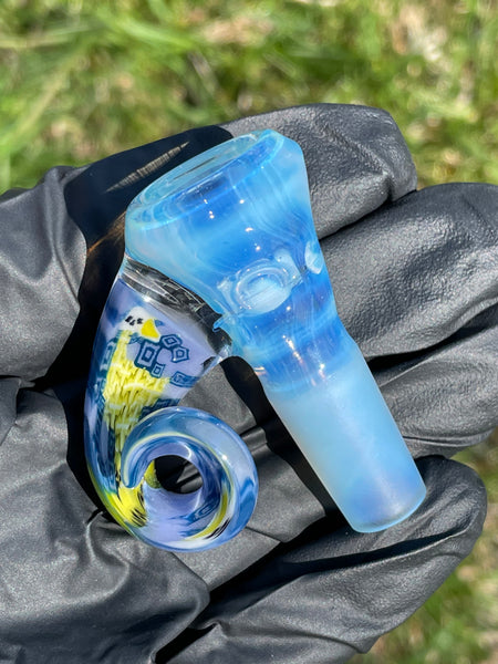 Crunklestein x BlackT Glass - 14mm Collab Slide #2