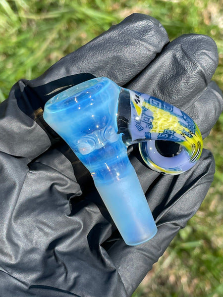 Crunklestein x BlackT Glass - 14mm Collab Slide #2
