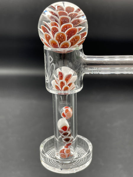 Divleli Glass - 5pc Dotstack Implosion Slurper Set