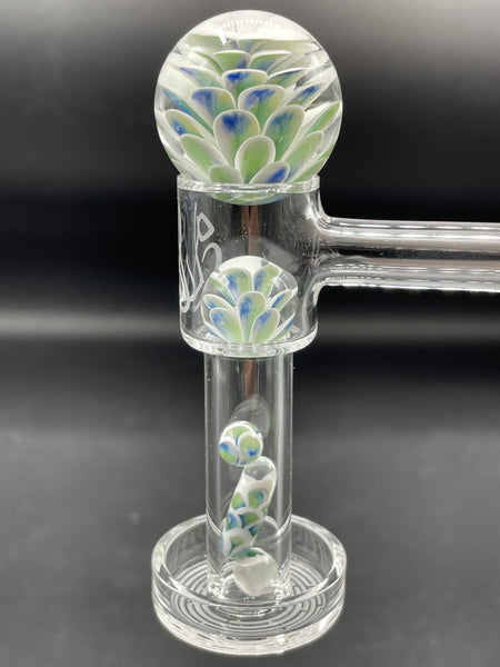 Divleli Glass - 5pc Dotstack Implosion Slurper Set