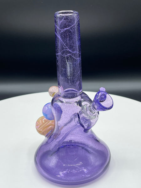 Jason Walker Glass Small Purple Flower Tube