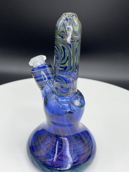 Small Blue Flower Tube - Unknown Artist