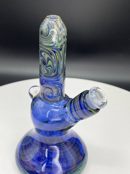 Small Blue Flower Tube - Unknown Artist