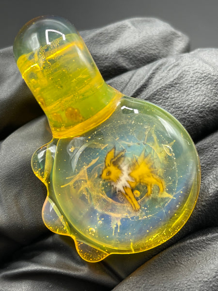 Side Smiles Art - Pokemon Pendants